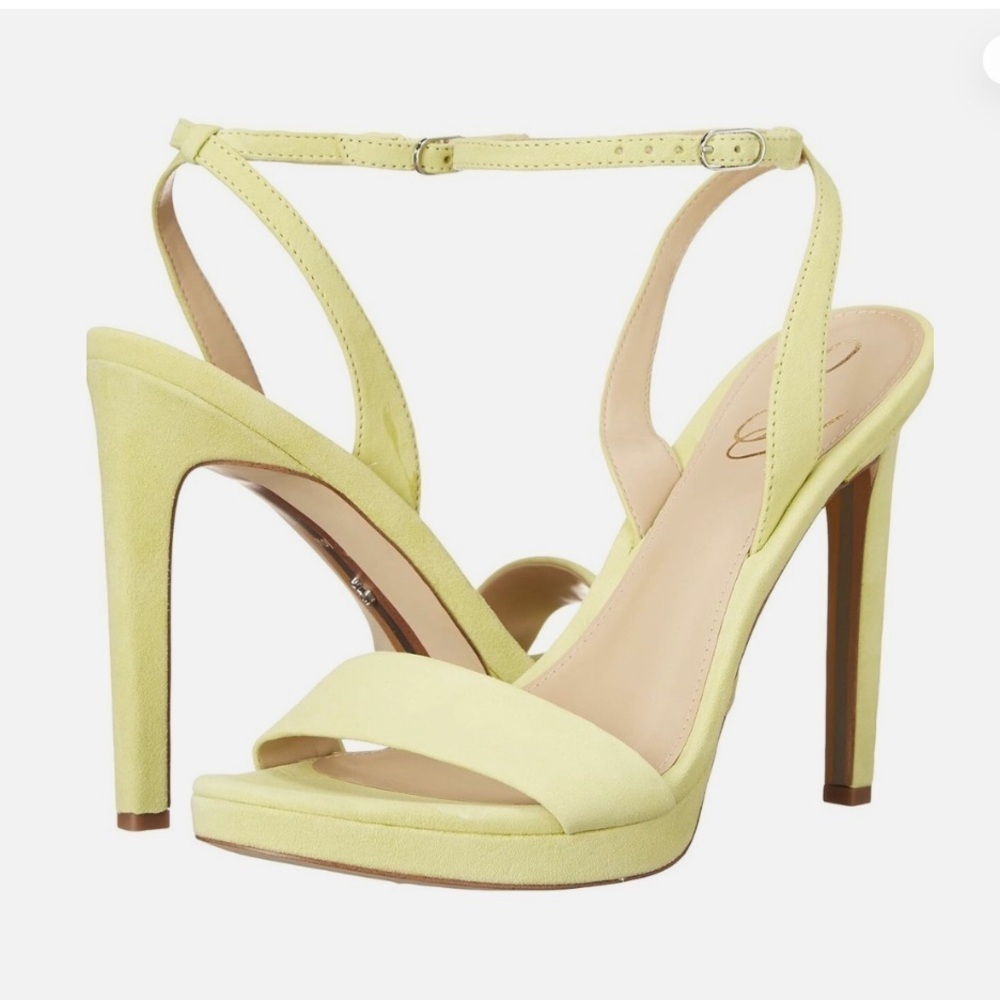 Sam Edelman Women's
Jade Kiwi Suede High Heel Sandals Size 8